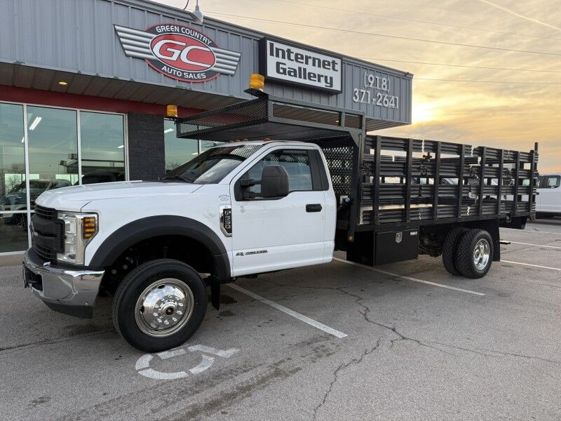 2019 Ford F-550 Diesel Stake Flatbed 73k mi's XL Collinsville OK