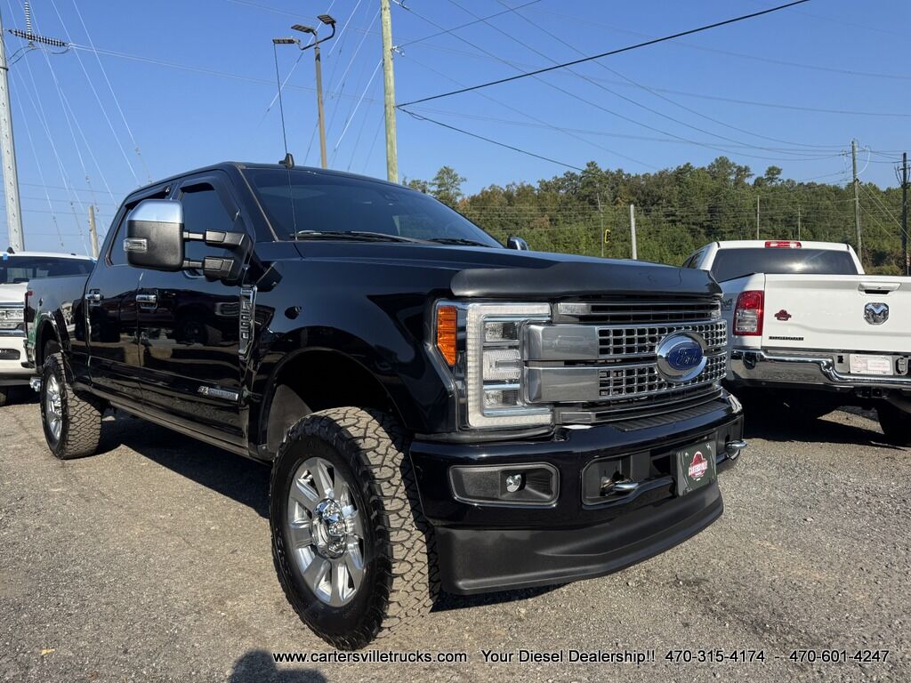 2019 Ford F250SD Platinum 4X4 - ULTIMATE - ADAS - TRAILER TOW CAM Cartersville GA