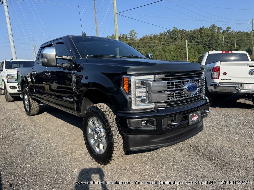 2019 Ford F250SD Platinum 4X4 - ULTIMATE - ADAS - TRAILER TOW CAM Cartersville GA