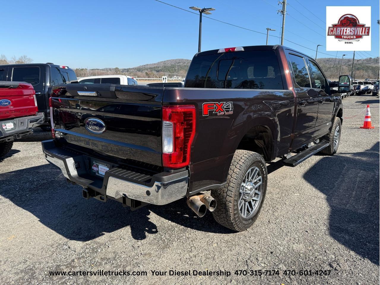 2019 Ford F250sd Lariat FX4 - SRW - SWB - MAGMA RED Cartersville GA