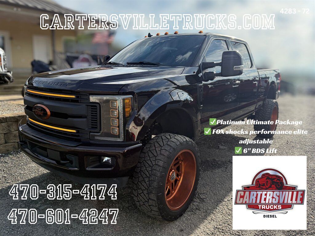 2019 Ford F250sd Platinum FX4 - DELETED-  LIFTED - LOTS OF UPGRADES Cartersville GA