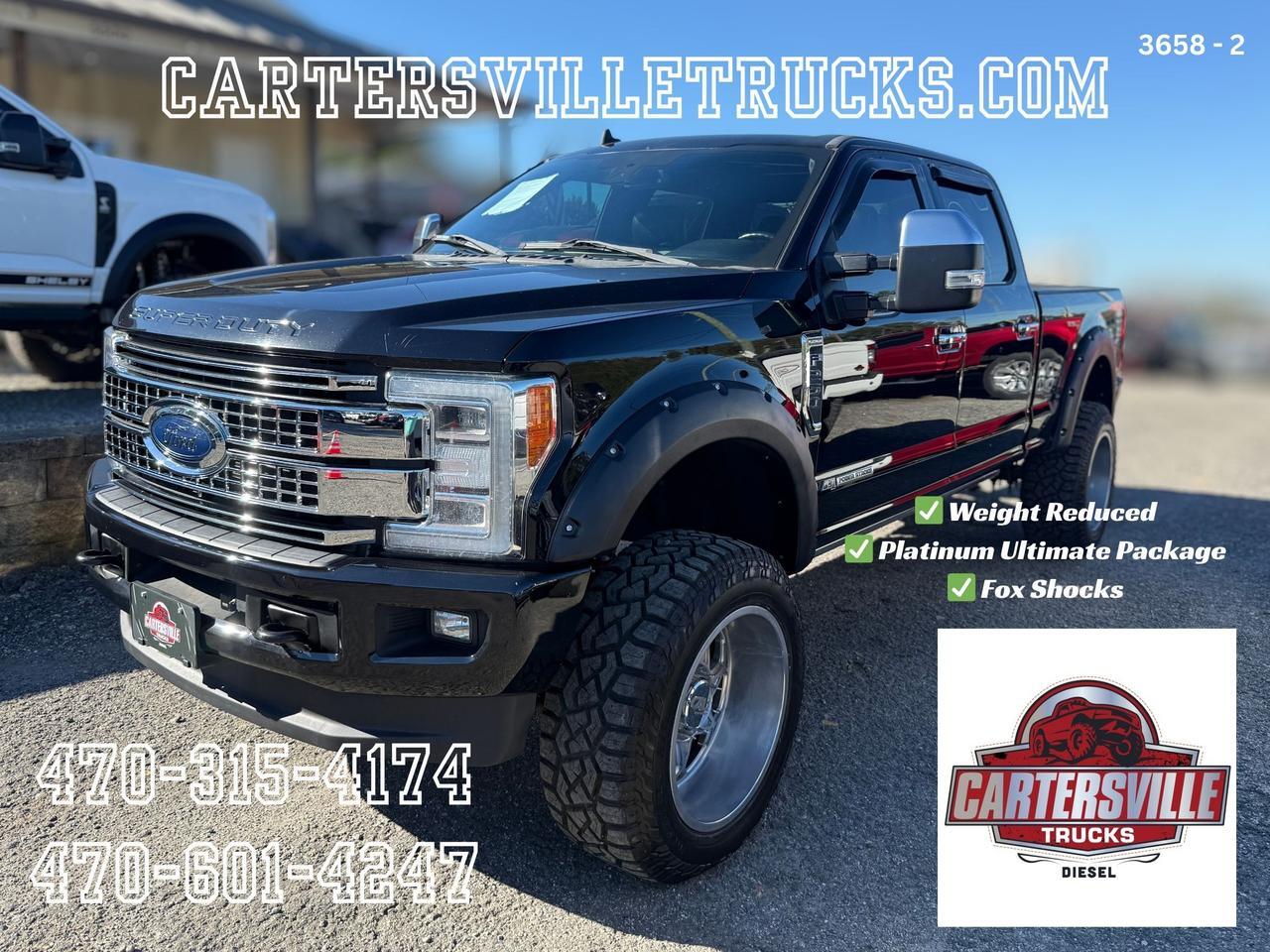 2019 Ford F250sd Platinum FX4 - LIFTED - 6" BDS  - DELETED Cartersville GA