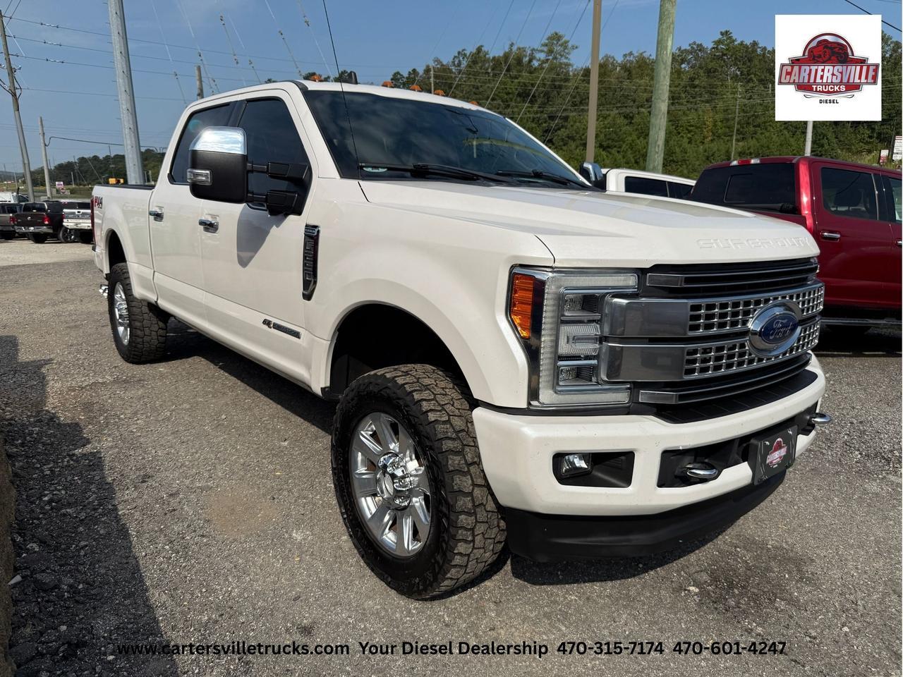 2019 Ford F250sd Platinum FX4 - ULTIMATE - ADAS - ULT TOW PKG - LEVELED Cartersville GA