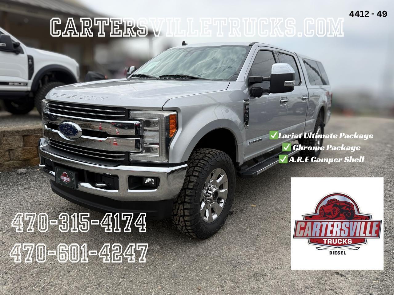 2019 Ford F250sd SOLD SOLD SOLD*** Lariat FX4 - ULTIMATE - CAMPER SHELL - LOADED Cartersville GA