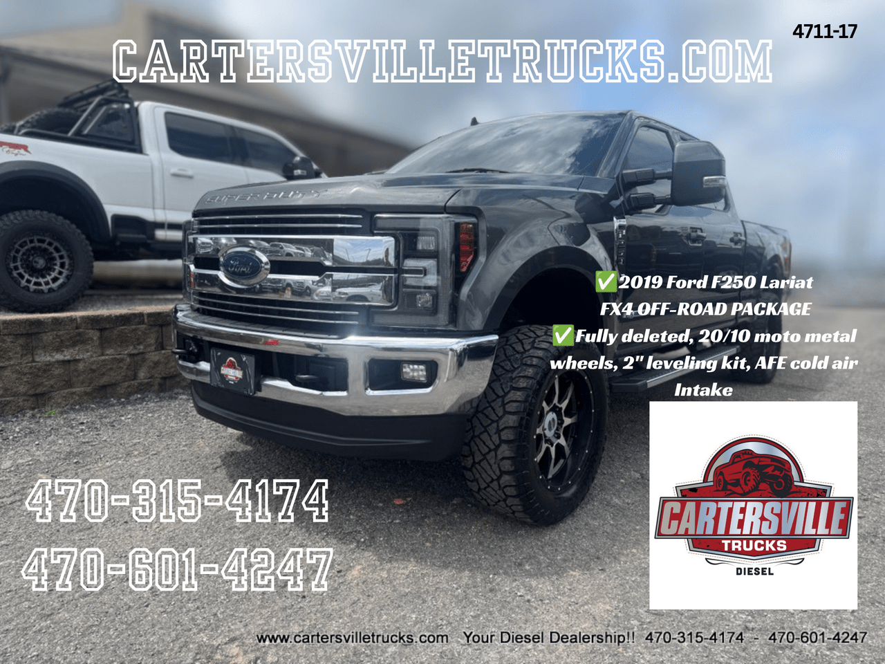 2019 Ford F250sd SOLD SOLD SOLD*** Lariat FX4 - ULTIMATE - LEVELED - DELETED