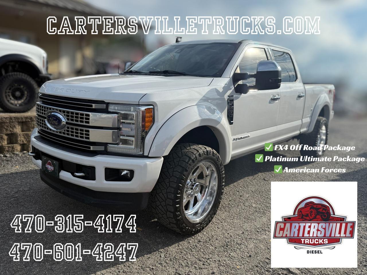 2019 Ford F250sd SOLD SOLD SOLD*** Platinum FX4 - ULTIMATE Cartersville GA