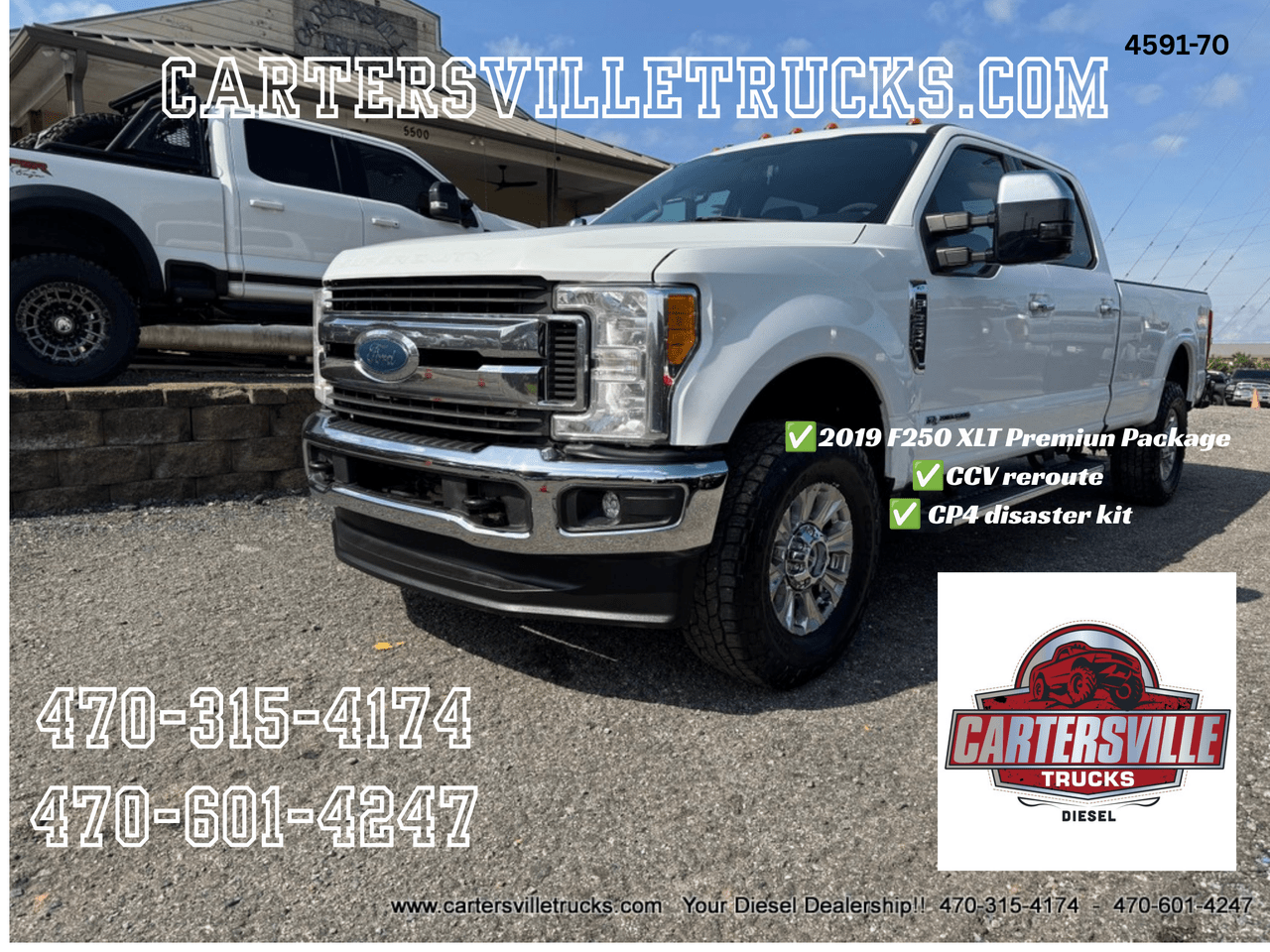 2019 Ford F250sd XLT FX4 - LWB