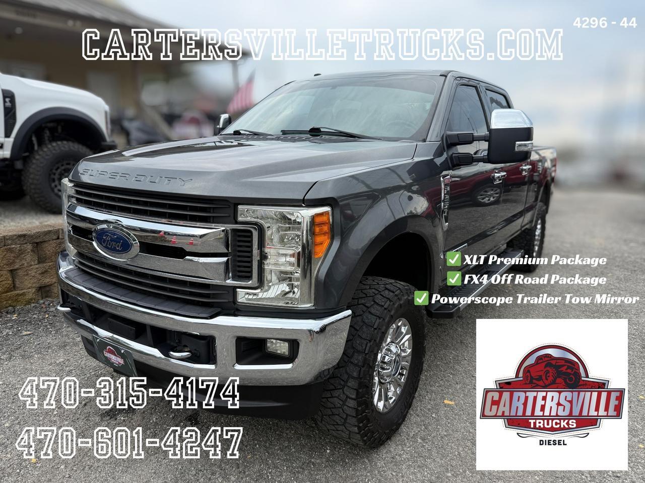 2019 Ford F250sd XLT FX4 - PREMIUM - LEATHER - LOADED