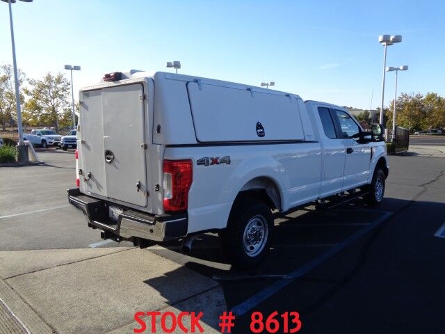 2019 Ford F350 ~ 4x4 ~ Extended Cab ~ Utility Shell ~ Only 61K Miles! Rocklin CA