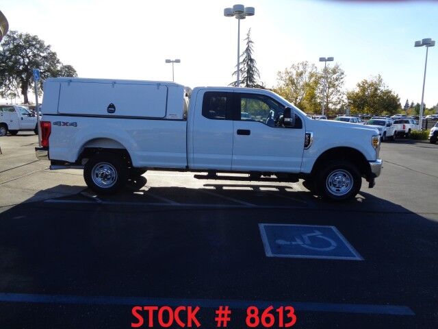 2019 Ford F350 ~ 4x4 ~ Extended Cab ~ Utility Shell ~ Only 61K Miles! Rocklin CA