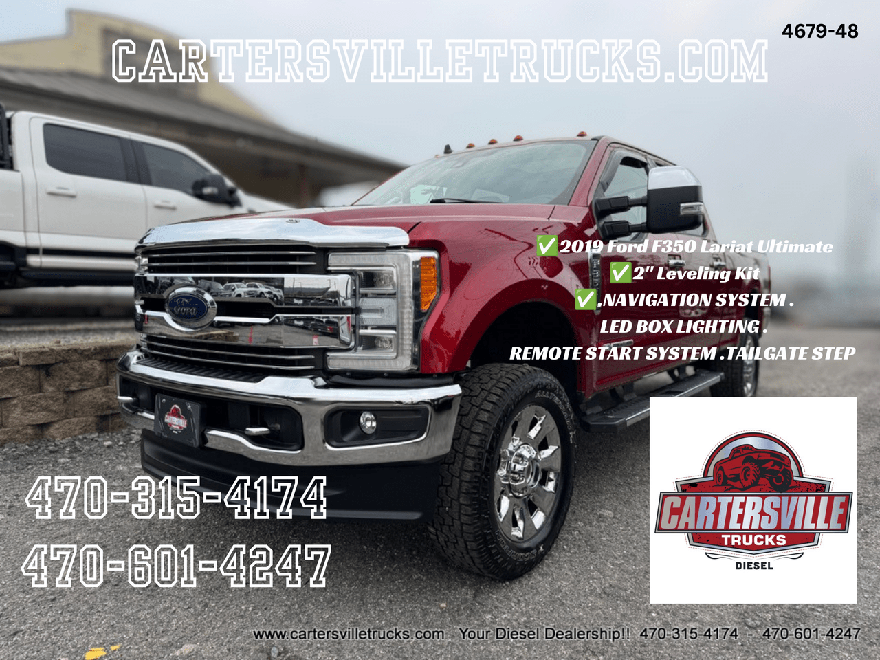 2019 Ford F350sd Lariat FX4 - LEVELED