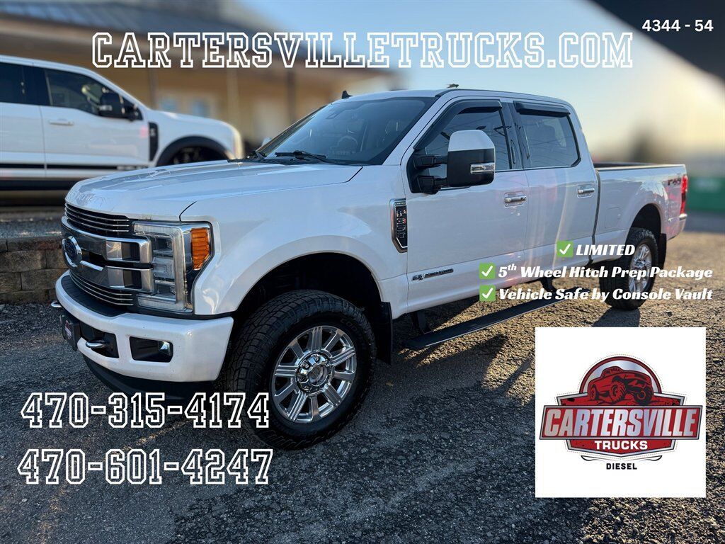 2019 Ford F350sd Limited 4X4 - LOADED - SRW - SWB