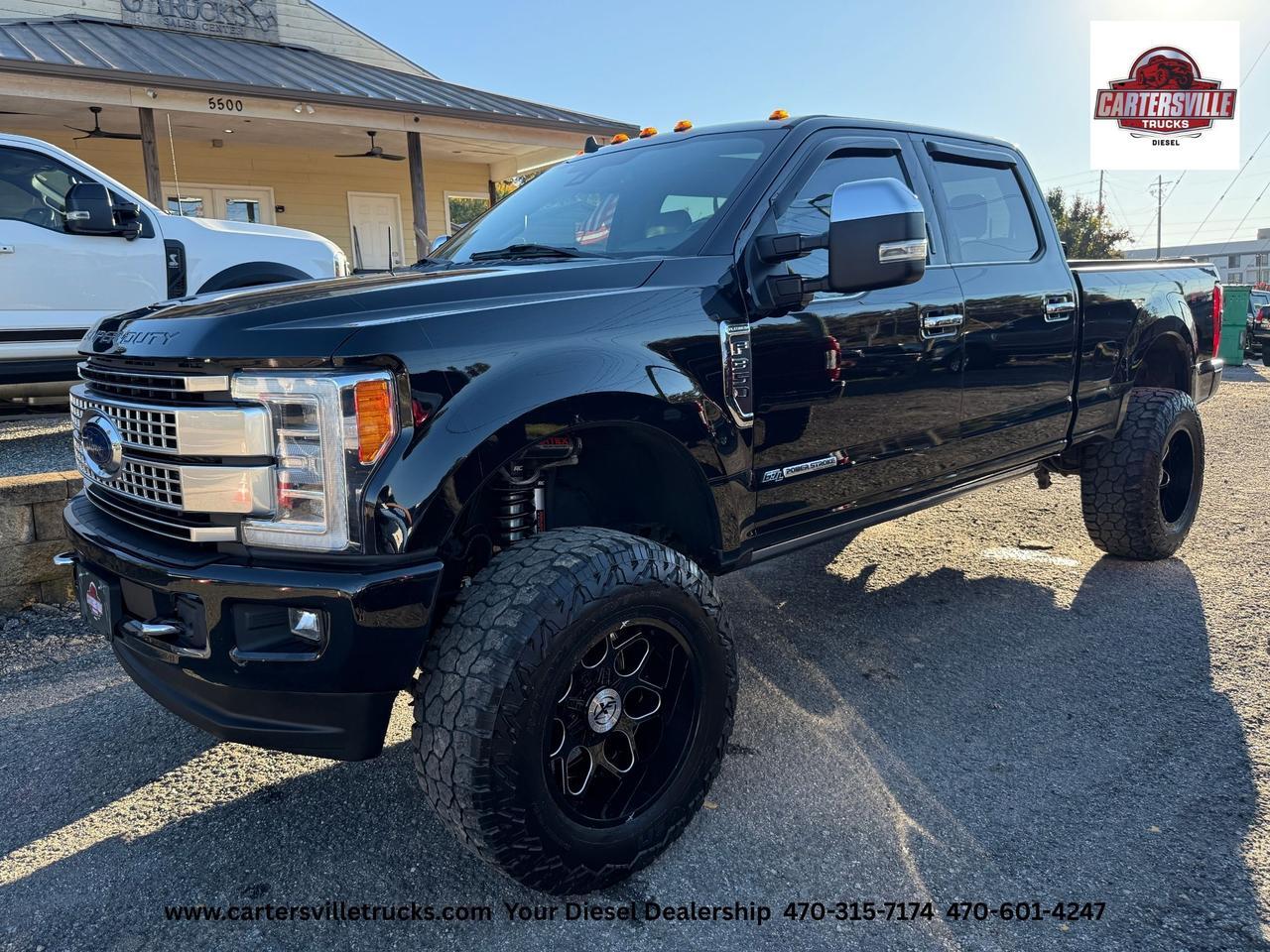 2019 Ford F350sd Platinum 4x4 - 8" LIFT - 38's