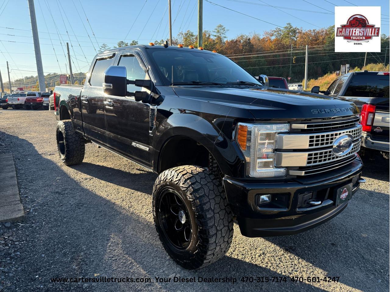 2019 Ford F350sd SOLD SOLD SOLD*** Platinum 4x4 - 8" LIFT - 38's Cartersville GA