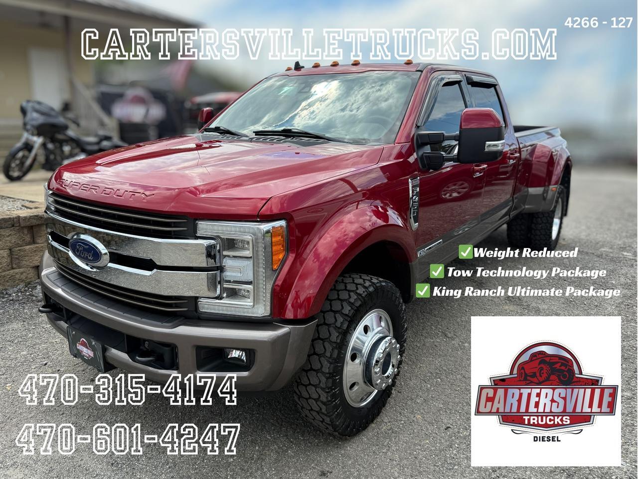 2019 Ford F450sd King Ranch FX4 -ULTIMATE - 10K+ UPGRADES - DUALLY Cartersville GA
