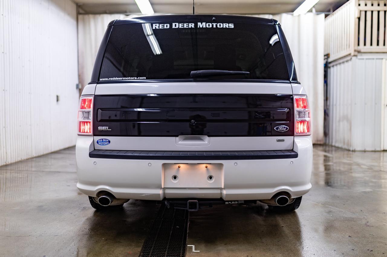 2019 Ford Flex AWD SEL Leather Roof Nav BCam Red Deer AB