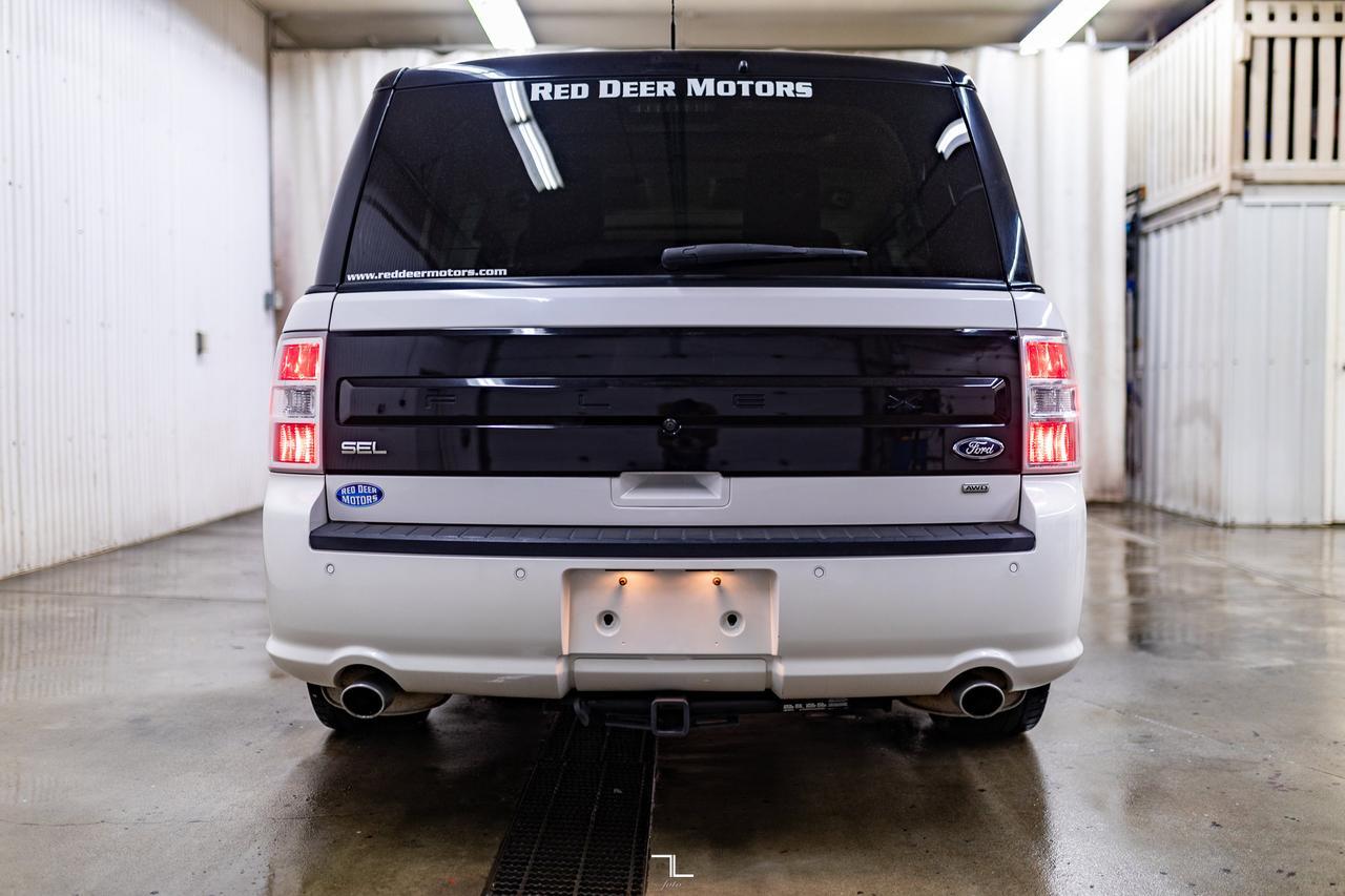 2019 Ford Flex AWD SEL Leather Roof Nav BCam Red Deer AB