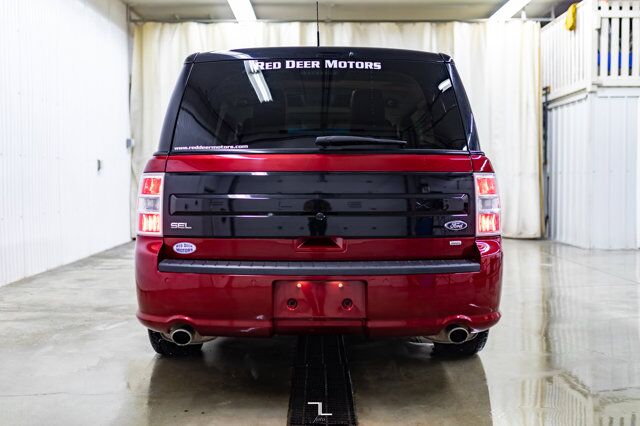 2019 Ford Flex AWD SEL Leather Roof Nav Red Deer AB