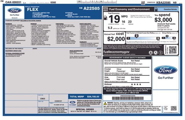 2019 Ford Flex Limited Raleigh NC