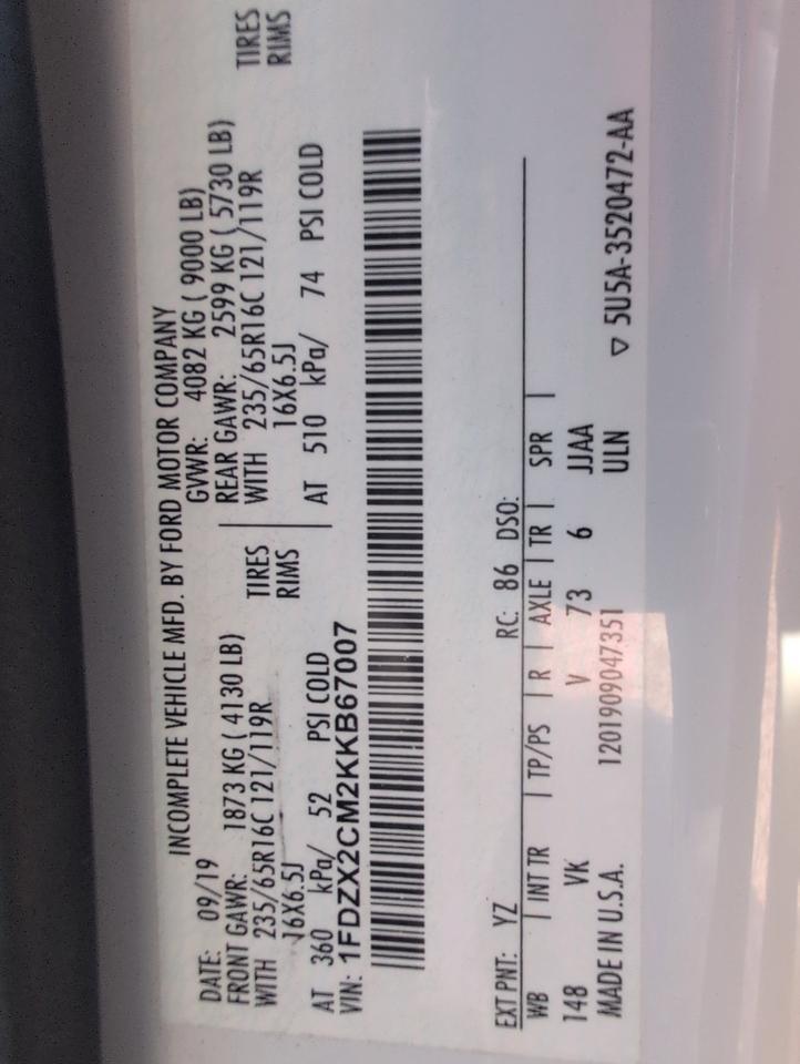 2019 Ford Ford Transit Johnstown NY