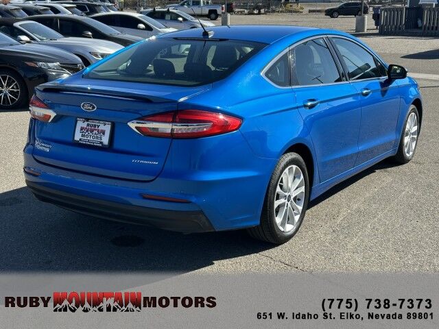 2019 Ford Fusion Energi Titanium Elko NV
