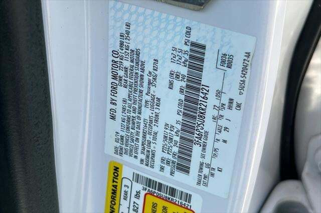 2019 Ford Fusion Energi Titanium Roseville CA