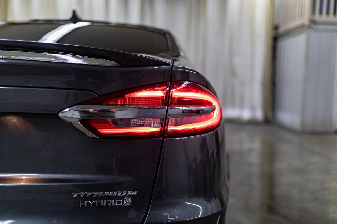2019 Ford Fusion Hybrid Titanium Leather Roof Nav BCam Red Deer AB