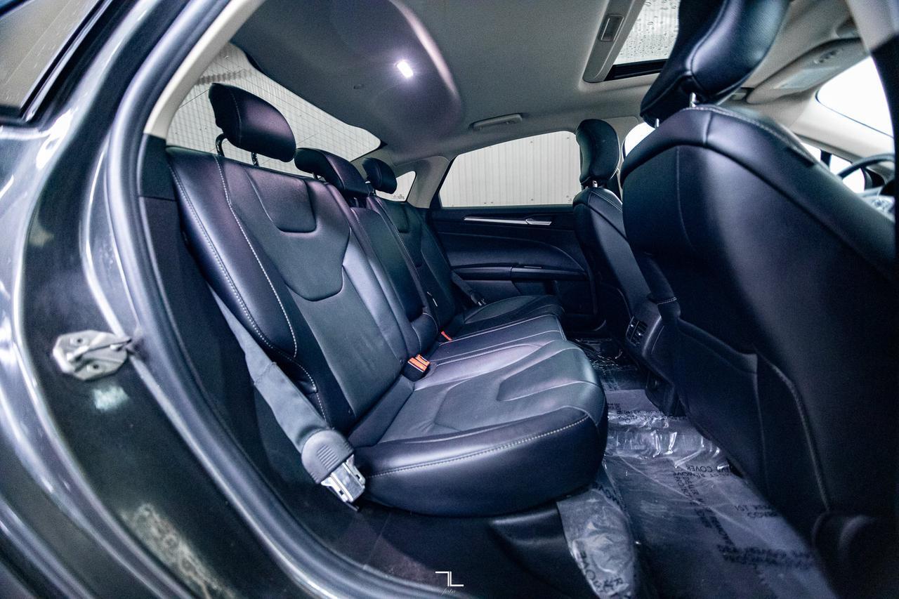 2019 Ford Fusion Hybrid Titanium Leather Roof Nav BCam Red Deer AB