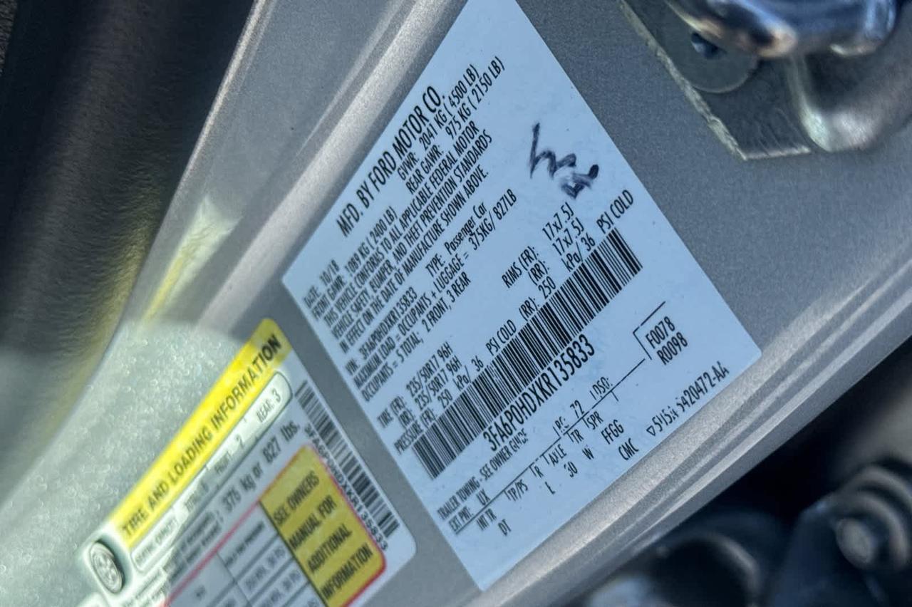 2019 Ford Fusion SE Roseville CA