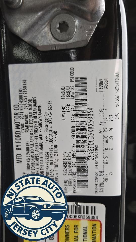 2019 Ford Fusion SEL Jersey City NJ