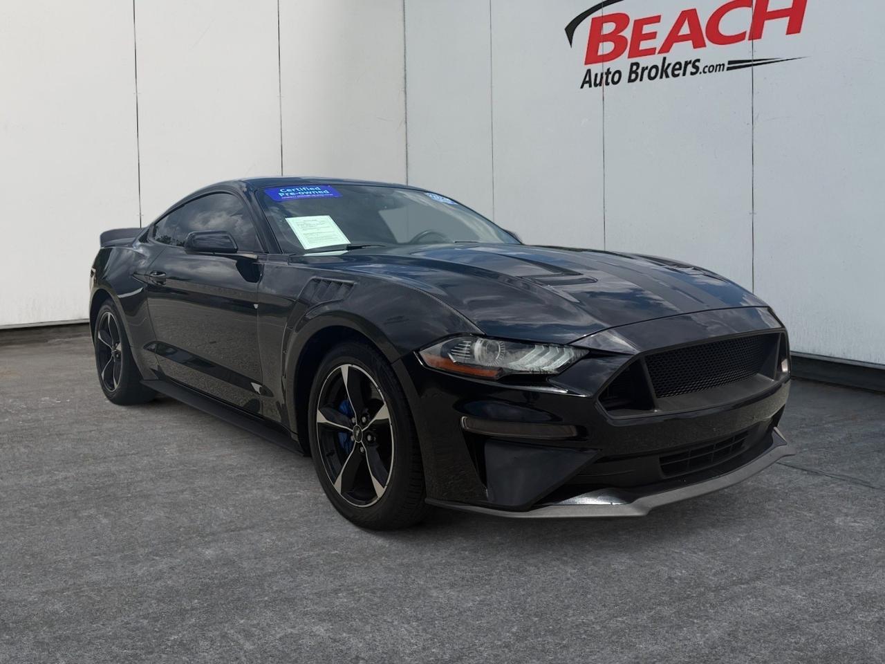 2019 Ford Mustang EcoBoost, POWER MIRRORS, BACKUP CAMERA, BLUETOOTH, HOOD VENTS, CRUISE CONTROL, PUSH BUTTON START, ONLY 1 OWNER, MAKE THIS WILD HORSE YOUR NEXT RIDE! Norfolk VA