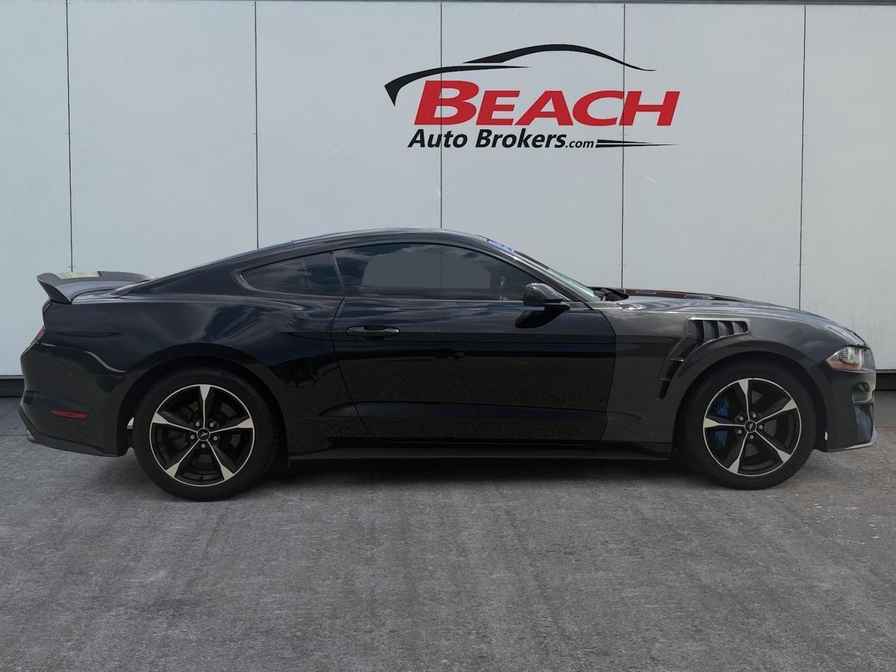 2019 Ford Mustang EcoBoost, POWER MIRRORS, BACKUP CAMERA, BLUETOOTH, HOOD VENTS, CRUISE CONTROL, PUSH BUTTON START, ONLY 1 OWNER, MAKE THIS WILD HORSE YOUR NEXT RIDE! Norfolk VA
