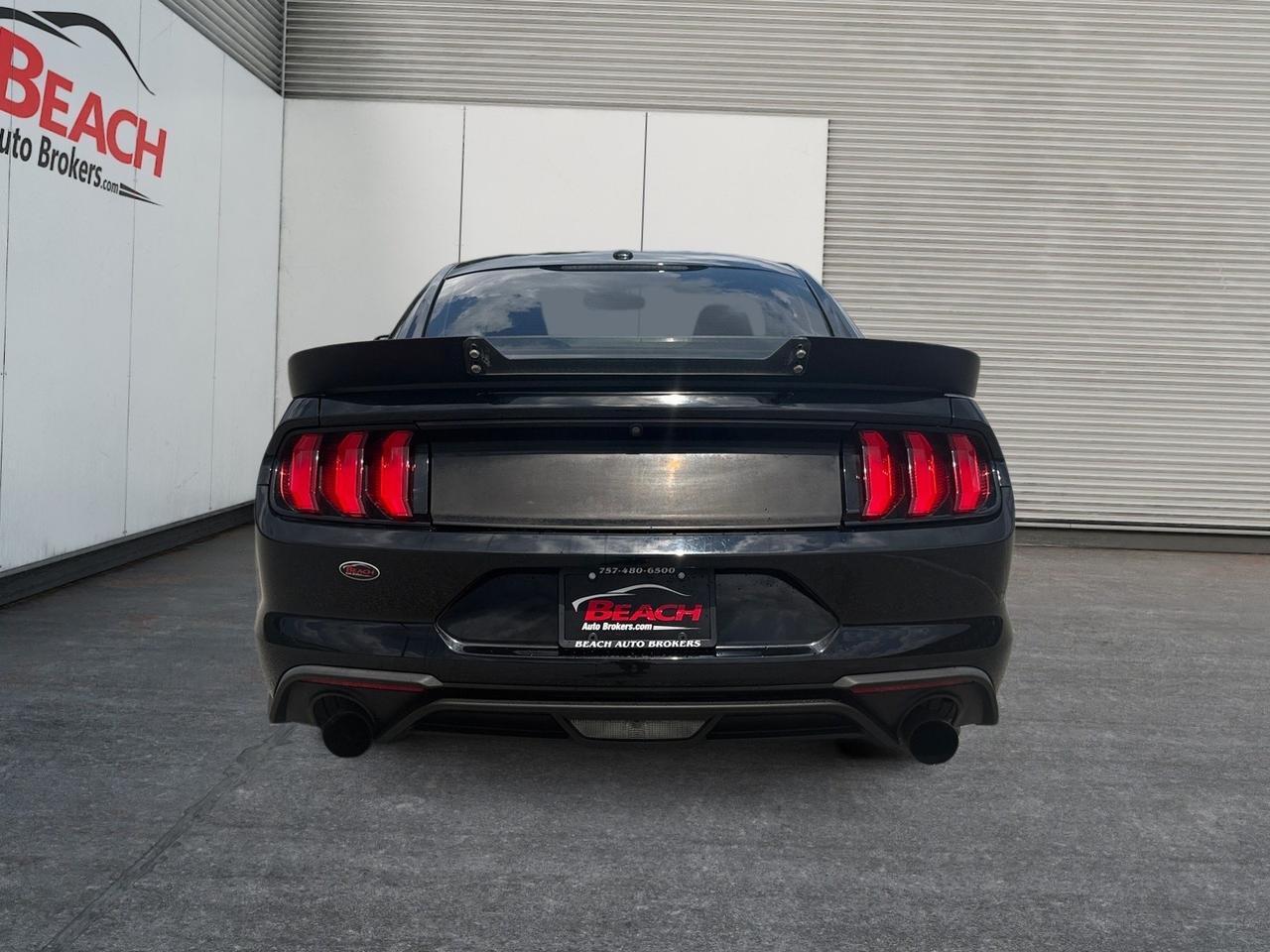 2019 Ford Mustang EcoBoost, POWER MIRRORS, BACKUP CAMERA, BLUETOOTH, HOOD VENTS, CRUISE CONTROL, PUSH BUTTON START, ONLY 1 OWNER, MAKE THIS WILD HORSE YOUR NEXT RIDE! Norfolk VA