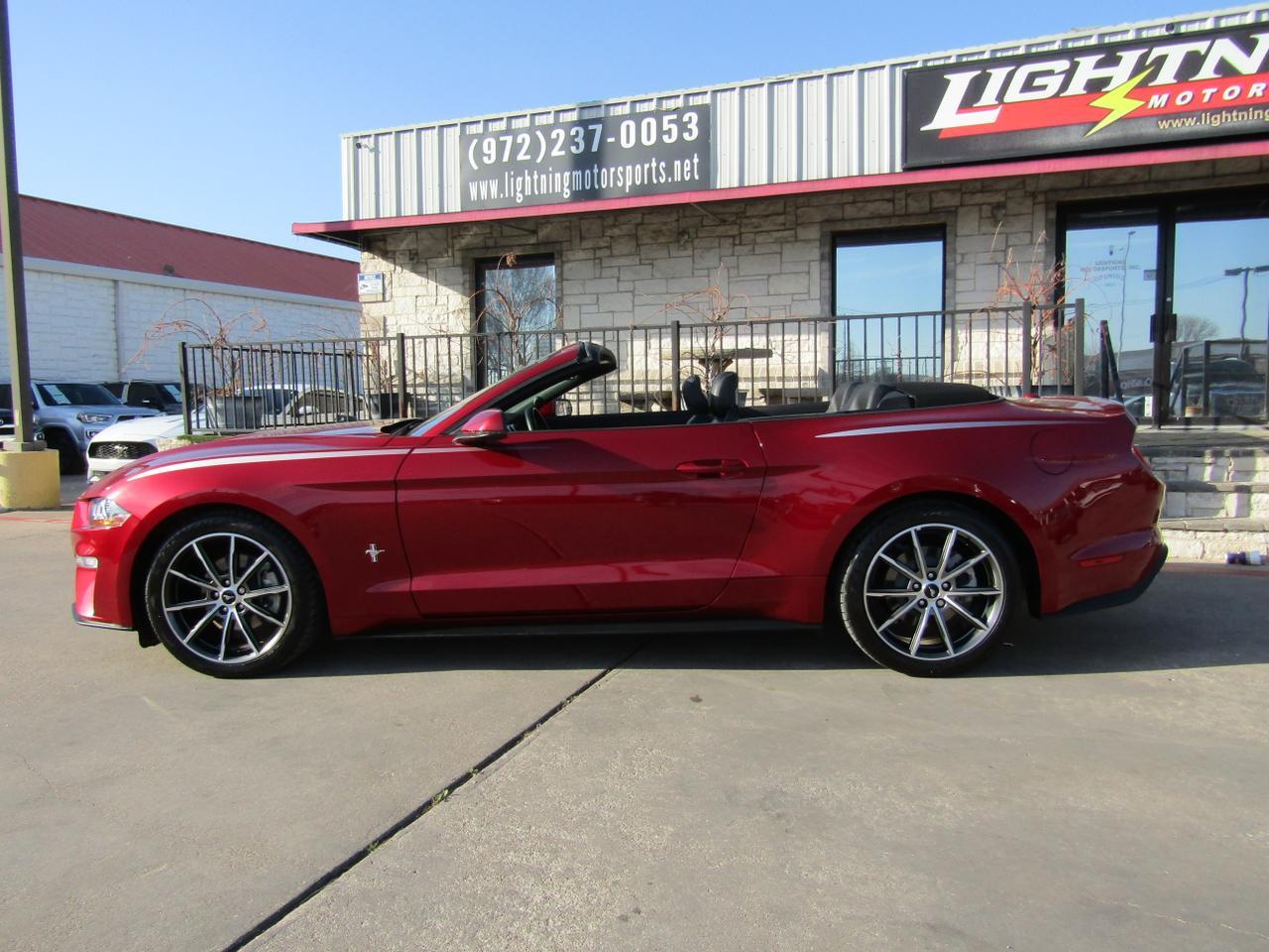 2019 Ford Mustang EcoBoost Premium Convertible Grand Prairie TX