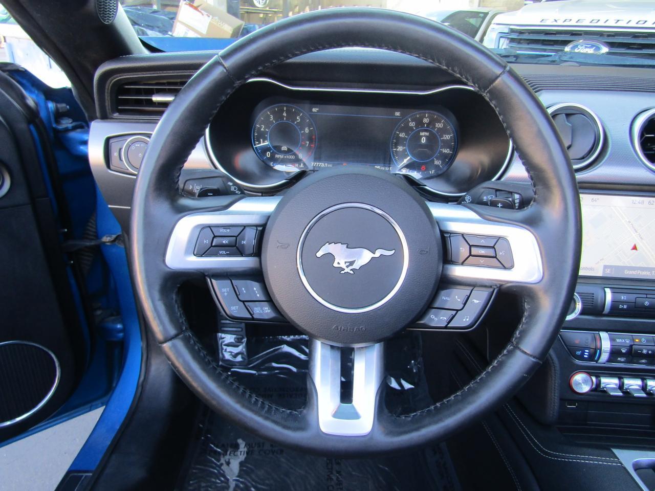 2019 Ford Mustang EcoBoost Premium Convertible Grand Prairie TX