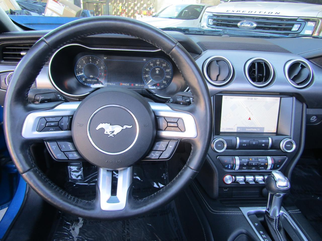 2019 Ford Mustang EcoBoost Premium Convertible Grand Prairie TX