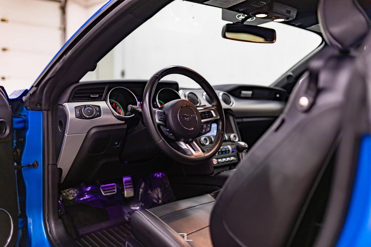 2019 Ford Mustang EcoBoost Premium Leather Nav BCam Red Deer AB