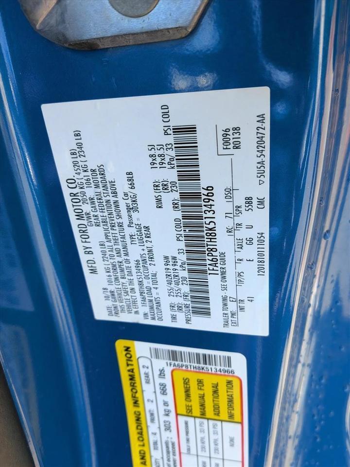 2019 Ford Mustang EcoBoost Premium Roseville CA