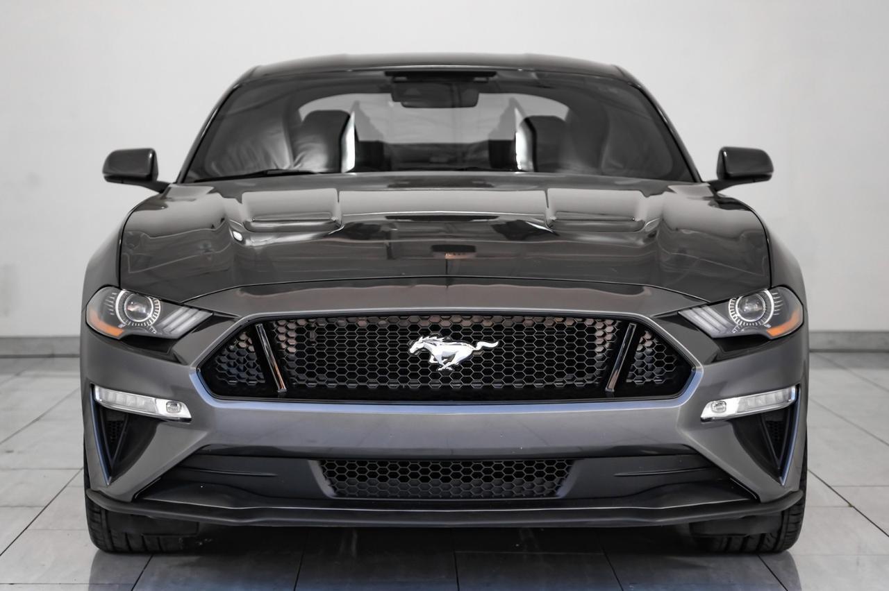 2019 Ford Mustang GT PREMIUM AUTOMATIC FORD SAFE AND SMART PKG LEATHER SEATS REAR CAMERA KEYLESS START