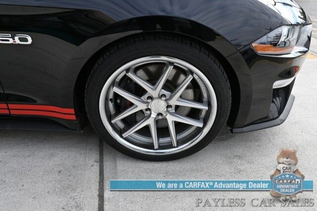 2019 Ford Mustang GT Premium / 5.0L V8 / Automatic / Performance Pkg / Safe & Smart Pkg / Magne-Ride System / Heated & Cooled Leather Seats / Heated Steering Wheel / Nav / Blind Spot / B&O Speakers / / Only 29k Miles / 1-Owner Anchorage AK