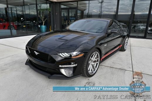 2019 Ford Mustang GT Premium / 5.0L V8 / Automatic / Performance Pkg / Safe & Smart Pkg / Magne-Ride System / Heated & Cooled Leather Seats / Heated Steering Wheel / Nav / Blind Spot / B&O Speakers / / Only 29k Miles / 1-Owner Anchorage AK