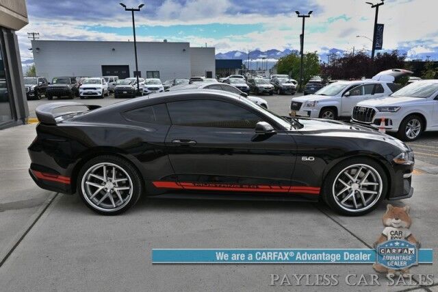 2019 Ford Mustang GT Premium / 5.0L V8 / Automatic / Performance Pkg / Safe & Smart Pkg / Magne-Ride System / Heated & Cooled Leather Seats / Heated Steering Wheel / Nav / Blind Spot / B&O Speakers / / Only 29k Miles / 1-Owner Anchorage AK
