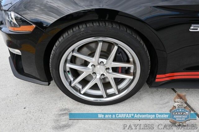 2019 Ford Mustang GT Premium / 5.0L V8 / Automatic / Performance Pkg / Safe & Smart Pkg / Magne-Ride System / Heated & Cooled Leather Seats / Heated Steering Wheel / Nav / Blind Spot / B&O Speakers / / Only 29k Miles / 1-Owner Anchorage AK