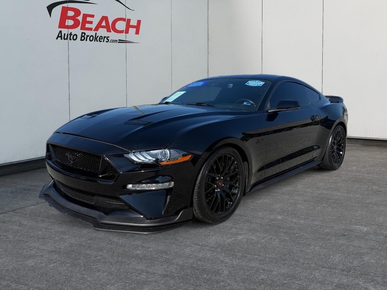 2019 Ford Mustang GT Premium, HEATED/VENTILATED SEATS, BACKUP CAMERA, BLUETOOTH, POWER/HEATED MIRRORS, UNIVERSAL GARAGE DOOR OPENER, WIFI, NAVIGATION, COME AND TEST DRIVE THIS BEAST TODAY!