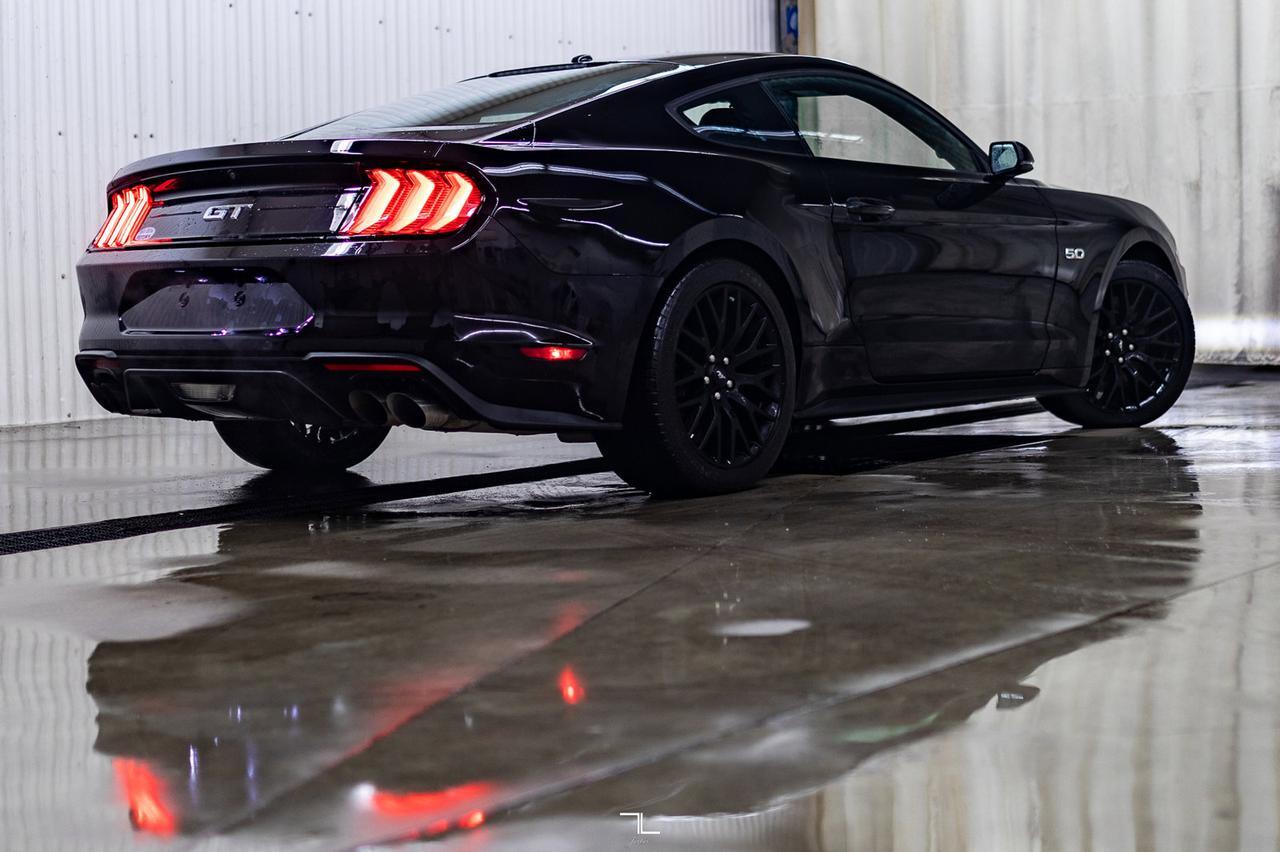 2019 Ford Mustang GT Premium Leather Nav BCam Manual Red Deer AB