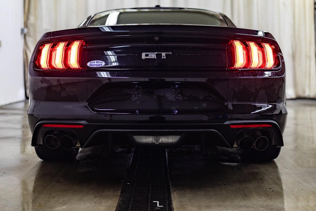 2019 Ford Mustang GT Premium Leather Nav BCam Manual Red Deer AB