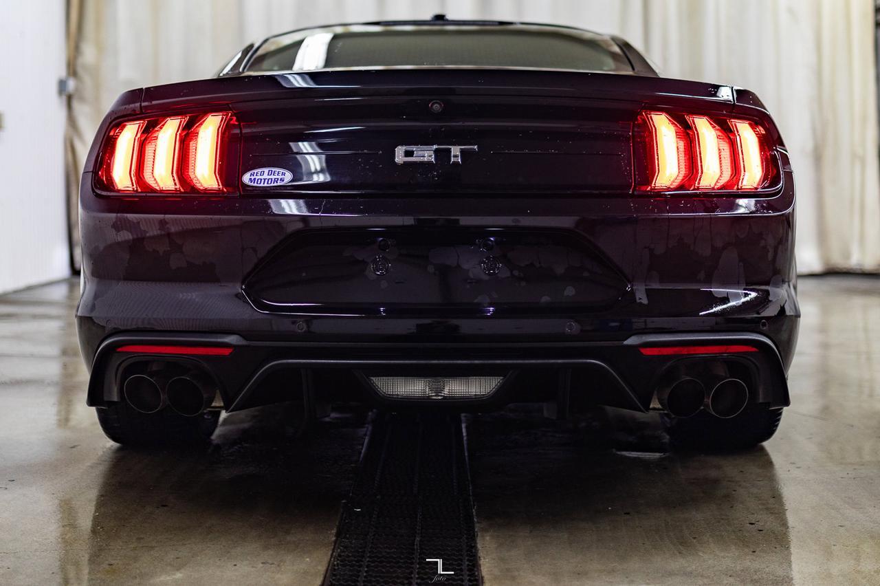 2019 Ford Mustang GT Premium Leather Nav BCam Manual Red Deer AB