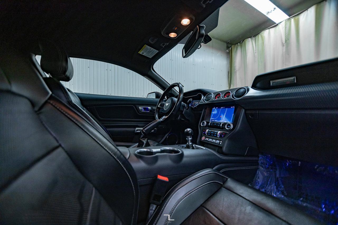 2019 Ford Mustang GT Premium Leather Nav BCam Manual Red Deer AB