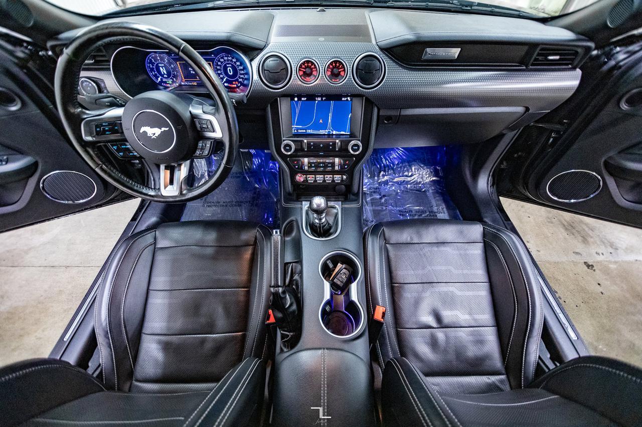 2019 Ford Mustang GT Premium Leather Nav BCam Manual Red Deer AB