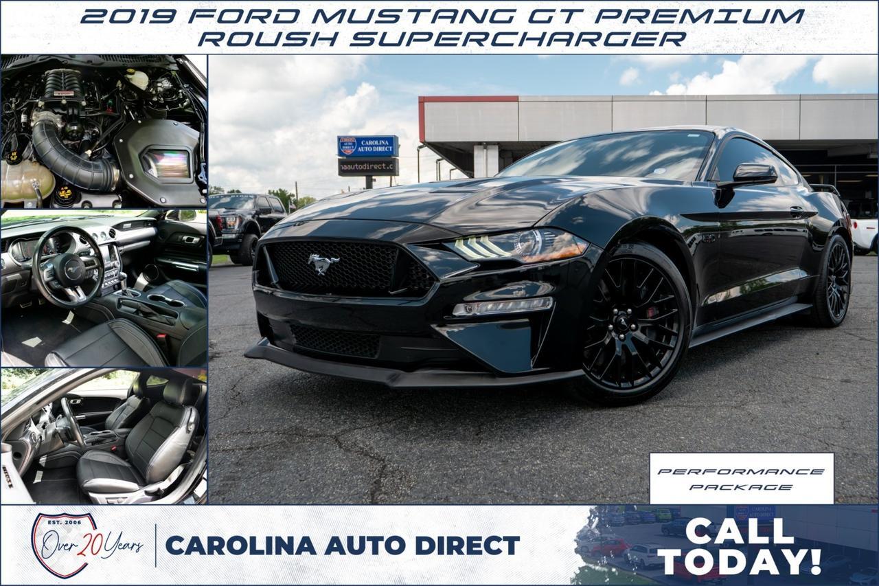 2019 Ford Mustang GT Premium / ROUSH Supercharger / Performance Package!